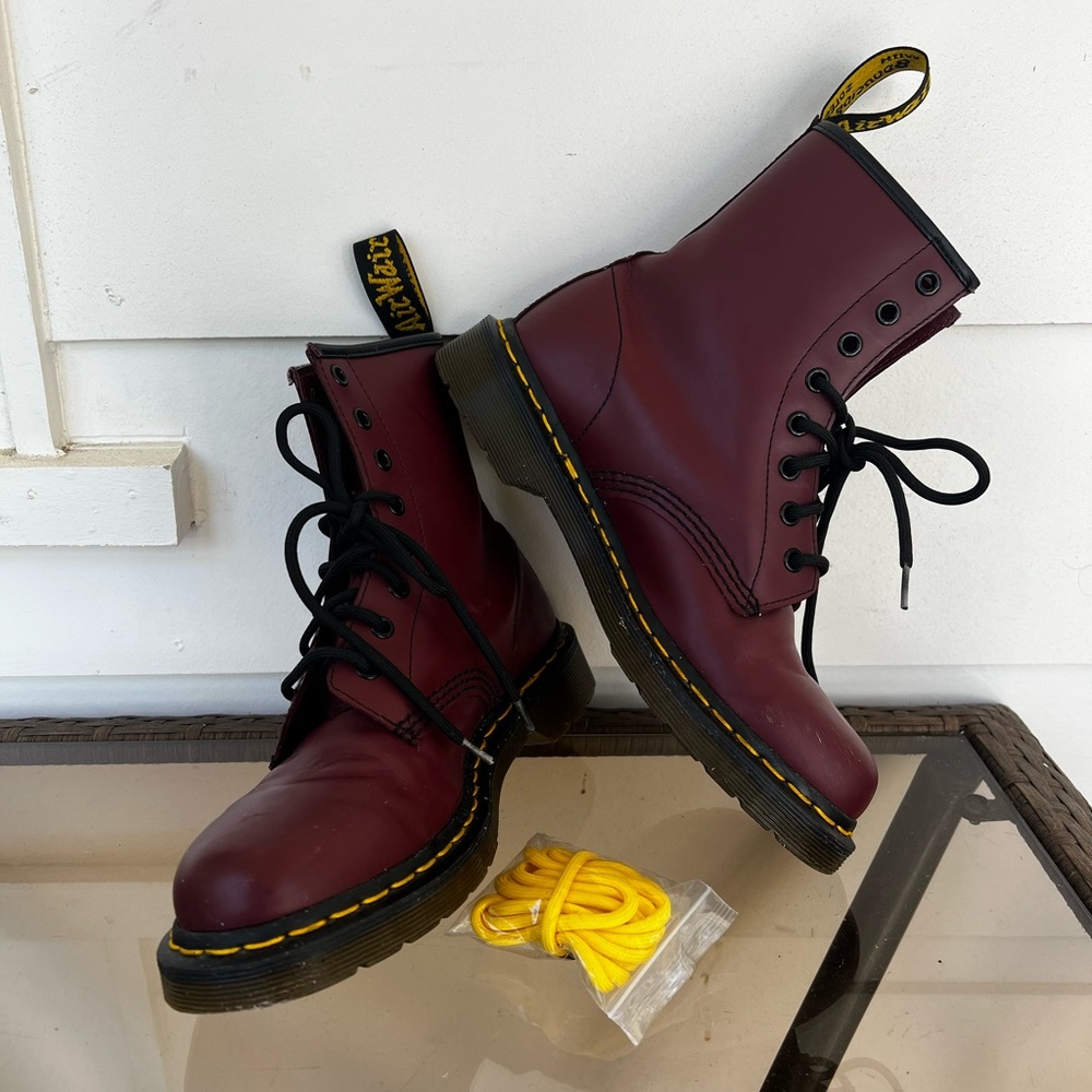 Cherry Red Dr. Martens